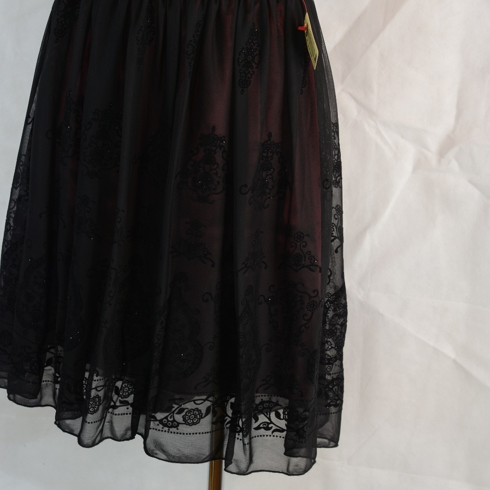 JESSICA Tule/Net/Layered Embossed Skirt SZ 12 NWT #B44 - Picture 6 of 10
